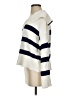 Bobbles & Lace 100% Cotton Stripes White Pullover Sweater Size S - photo 5