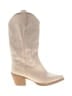 Jeffrey Campbell 100% Leather Ivory Boots Size 8 1/2 - photo 1
