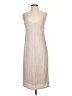 Express Outlet 100% Polyester Metallic Tan Cocktail Dress Size S - photo 1