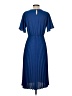 Unbranded 100% Polyester Blue Casual Dress Size XS - photo 2