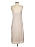 Express Outlet 100% Polyester Metallic Tan Cocktail Dress Size S - photo 2