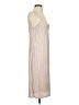 Express Outlet 100% Polyester Metallic Tan Cocktail Dress Size S - photo 4