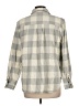 L.L.Bean 100% Cotton Checkered-gingham Gray Long Sleeve Button-Down Shirt Size L - photo 2