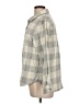 L.L.Bean 100% Cotton Checkered-gingham Gray Long Sleeve Button-Down Shirt Size L - photo 5