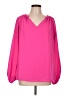 Unbranded Pink Long Sleeve Blouse Size L (estimated) - photo 1