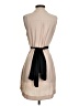 Lush Solid Tan Casual Dress Size S - photo 2