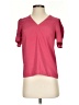 Express Outlet Pink Short Sleeve T-Shirt Size XXS - photo 1