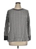 T by Talbots Chevron-herringbone Gray Pullover Sweater Size XL (petite) - photo 1