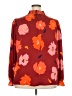 Tucker Floral Burgundy Blouse Size 4X (estimated) - photo 2