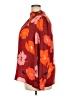 Tucker Floral Burgundy Blouse Size 4X (estimated) - photo 5