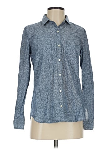 Gap Long Sleeve Button-Down Shirt (view 1)