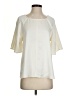 Anthropologie 100% Polyester Ivory Short Sleeve Blouse Size S - photo 1