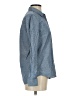 Gap 100% Cotton Tweed Blue Long Sleeve Button-Down Shirt Size S - photo 4