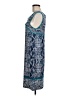 Max Studio Paisley Aztec Or Tribal Print Blue Casual Dress Size M - photo 5