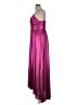 retrofête Solid Metallic Purple Cocktail Dress Size XL - photo 5