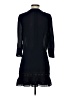 Veronica Beard 100% Silk Solid Blue Black Casual Dress Size 0 - photo 2