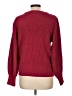 Design 365 100% Acrylic Solid Burgundy Pullover Sweater Size L - photo 2