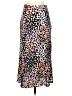Veronica Beard Animal Print Pink Silk Skirt Size 0 - photo 1