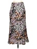 Veronica Beard Animal Print Pink Silk Skirt Size 0 - photo 2