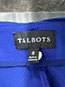 Talbots Color Block Blue Casual Pants Size 8 - photo 6