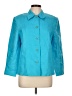 Talbots 100% Linen Teal Jacket Size 12 - photo 1