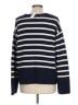 Gap 100% Cotton Stripes Blue Pullover Sweater Size L - photo 2