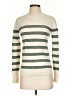 Veronica Beard Jeans 100% Wool Stripes Ivory Wool Pullover Sweater Size XS - photo 1