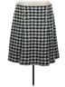 Talbots Houndstooth Gray Casual Skirt Size 16W - photo 1