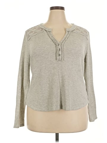89th & Madison Long Sleeve Henley (view 1)