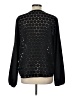 Manoukian Black Long Sleeve Blouse Size L - photo 2