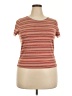 SO Stripes Orange Short Sleeve T-Shirt Size XXL - photo 1