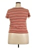SO Stripes Orange Short Sleeve T-Shirt Size XXL - photo 2