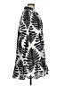 Allison 100% Cotton Print Silver Casual Dress Size L - photo 4