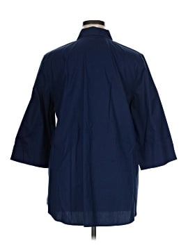 Chico's 3/4 Sleeve Button-Down Shirt (view 2)