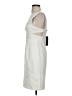BCBGMAXAZRIA 100% Polyester Ivory Cocktail Dress Size 2 - photo 5