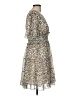 Max Studio 100% Polyester Floral Green Cocktail Dress Size M - photo 4