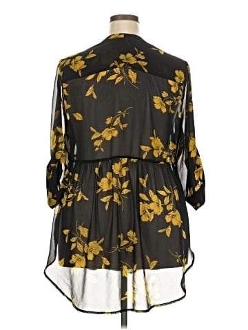 Torrid 3/4 Sleeve Blouse (view 2)