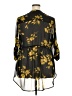 Torrid Black 3/4 Sleeve Blouse Size 2X Plus (2) - photo 2