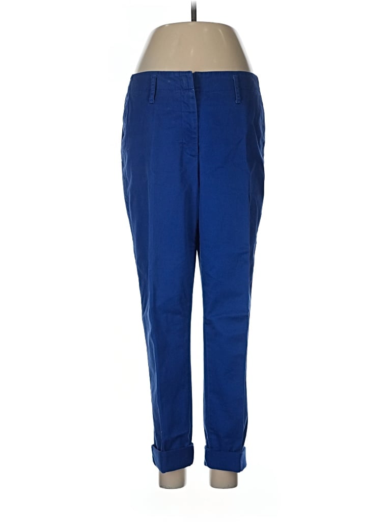 Pre-owned Lands' End Casual Pants In Blue