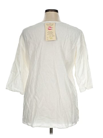 Liz and Jane 3/4 Sleeve Blouse (view 2)