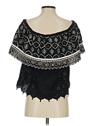 Hemant & Nandita Short Sleeve Blouse (view 2)
