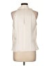 Cassini 100% Silk Ivory Sleeveless Silk Top Size EU (IT) 48 / US 12 - photo 2