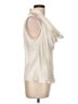 Cassini 100% Silk Ivory Sleeveless Silk Top Size EU (IT) 48 / US 12 - photo 4