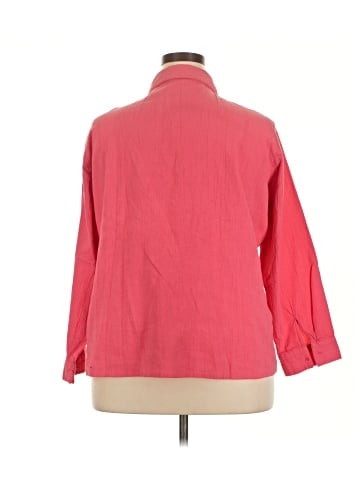 D&Co. 3/4 Sleeve Button-Down Shirt (view 2)
