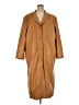 Centigrade 100% Leather Tan Trenchcoat Size 3X - photo 1