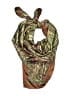 Pierre Balmain 100% Silk Paisley Brown scarf One size - photo 1
