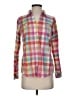 Pendleton 100% Cotton Plaid Pink Long Sleeve Button-Down Shirt Size S - photo 1