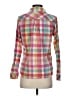 Pendleton 100% Cotton Plaid Pink Long Sleeve Button-Down Shirt Size S - photo 2