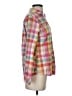 Pendleton 100% Cotton Plaid Pink Long Sleeve Button-Down Shirt Size S - photo 4