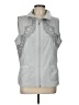 Zenergy by Chico's 100% Polyester Silver Vest Size Lg (2) - photo 1